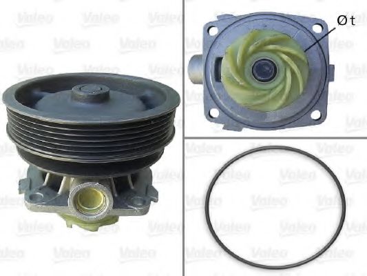 VALEO 506670 Водяной насос для PEUGEOT EXPERT (Пежо Эxпэрт) VALEO 506670 Водяной насос для PEUGEOT EXPERT (Пежо Эxпэрт)