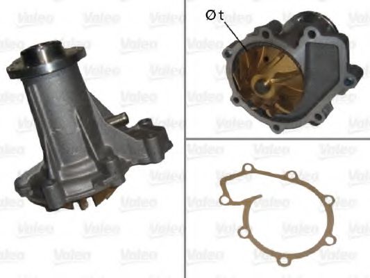 VALEO 506671 Водяной насос для MERCEDES-BENZ G-CLASS (Мэрcэдэс-бэнз Ж класс) VALEO 506671 Водяной насос для MERCEDES-BENZ G-CLASS (Мэрcэдэс-бэнз Ж класс)