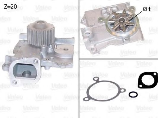 VALEO 506685 Водяной насос для KIA (Киа) VALEO 506685 Водяной насос для KIA (Киа)