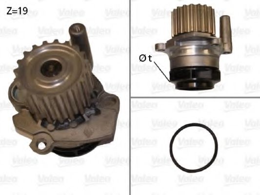 VALEO 506699 Водяной насос для SEAT ALTEA (Сеат Алтэа) VALEO 506699 Водяной насос для SEAT ALTEA (Сеат Алтэа)