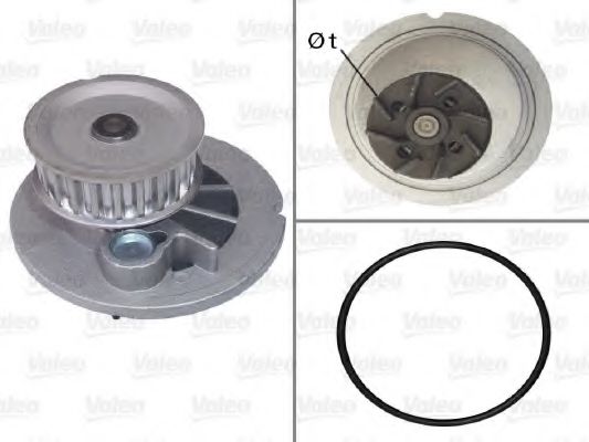 VALEO 506703 Водяной насос для OPEL VECTRA B (Опель Вектра б) VALEO 506703 Водяной насос для OPEL VECTRA B (Опель Вектра б)