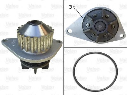 VALEO 506704 Водяной насос для CITROËN BERLINGO (CитроËн Берлинго) VALEO 506704 Водяной насос для CITROËN BERLINGO (CитроËн Берлинго)