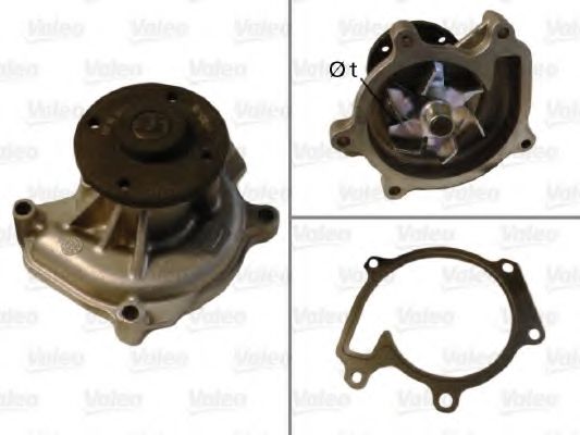 VALEO 506708 Водяной насос для TOYOTA VITZ (Тойота/тоета Vитз) VALEO 506708 Водяной насос для TOYOTA VITZ (Тойота/тоета Vитз)