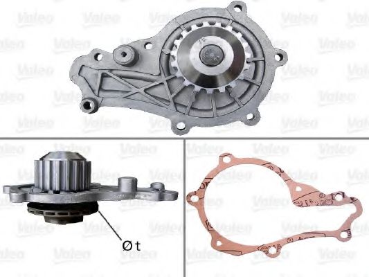VALEO 506715 Водяной насос для FORD FOCUS III (Форд Фокус 3) VALEO 506715 Водяной насос для FORD FOCUS III (Форд Фокус 3)