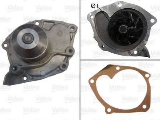 VALEO 506725 Водяной насос для RENAULT MEGANE II (Рено Меган 2) VALEO 506725 Водяной насос для RENAULT MEGANE II (Рено Меган 2)
