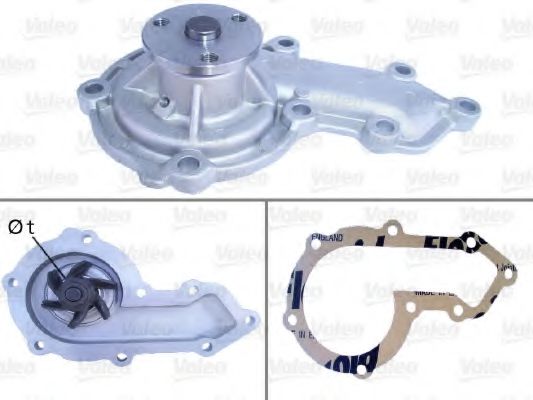VALEO 506732 Водяной насос для LAND ROVER DEFENDER (Ленд ровер/лэнд ровер Дэфэндэр) VALEO 506732 Водяной насос для LAND ROVER DEFENDER (Ленд ровер/лэнд ровер Дэфэндэр)