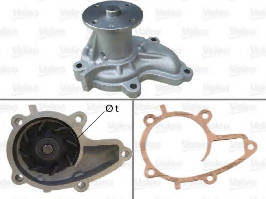 VALEO 506737 Водяной насос для NISSAN PRIMERA LER (Ниссан Примера лэр) VALEO 506737 Водяной насос для NISSAN PRIMERA LER (Ниссан Примера лэр)