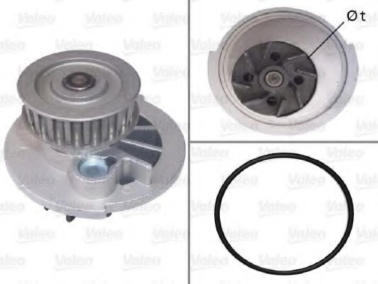 VALEO 506785 Водяной насос для OPEL ASTRA G (Опель Астра г) VALEO 506785 Водяной насос для OPEL ASTRA G (Опель Астра г)