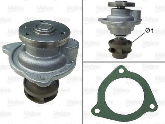 VALEO 506809 Водяной насос 