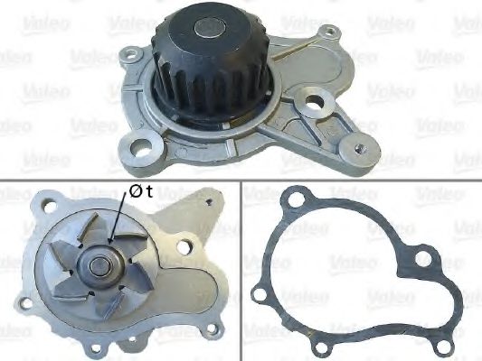 VALEO 506814 Водяной насос для KIA RONDO III (Киа Рондо 3) VALEO 506814 Водяной насос для KIA RONDO III (Киа Рондо 3)