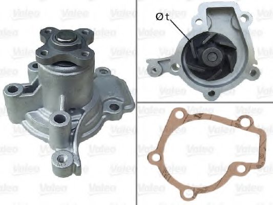VALEO 506818 Водяной насос для HYUNDAI TUCSON (Хендай Туксон) VALEO 506818 Водяной насос для HYUNDAI TUCSON (Хендай Туксон)