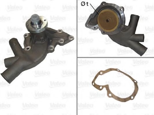 VALEO 506828 Водяной насос для LAND ROVER DEFENDER (Ленд ровер/лэнд ровер Дэфэндэр) VALEO 506828 Водяной насос для LAND ROVER DEFENDER (Ленд ровер/лэнд ровер Дэфэндэр)