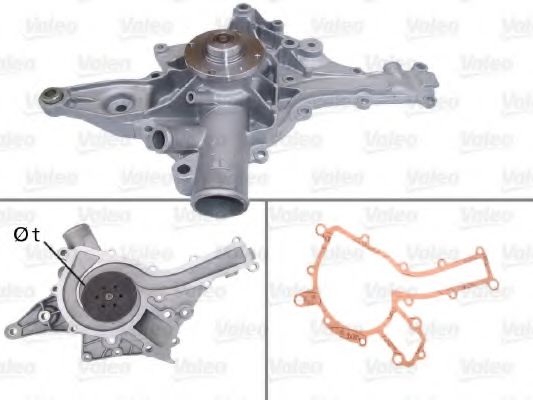 VALEO 506832 Водяной насос для MERCEDES-BENZ R-CLASS (Мэрcэдэс-бэнз Р-cласс) VALEO 506832 Водяной насос для MERCEDES-BENZ R-CLASS (Мэрcэдэс-бэнз Р-cласс)