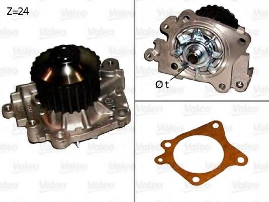 VALEO 506835 Водяной насос для MITSUBISHI PAJERO IO (Митсубиши/митсубиси Паджеро ио) VALEO 506835 Водяной насос для MITSUBISHI PAJERO IO (Митсубиши/митсубиси Паджеро ио)