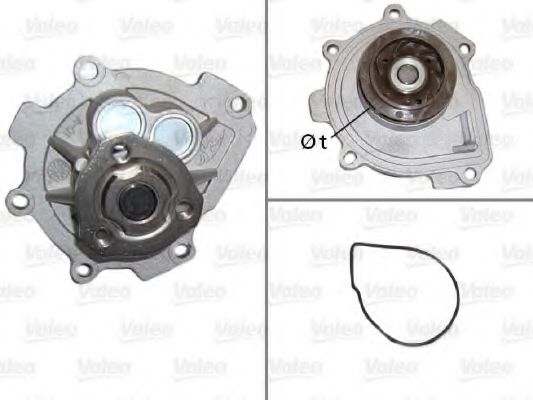 VALEO 506837 Водяной насос для OPEL MOKKA (Опель Мокка) VALEO 506837 Водяной насос для OPEL MOKKA (Опель Мокка)