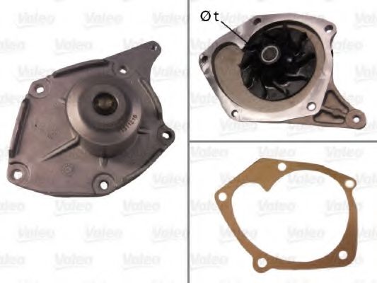 VALEO 506863 Водяной насос для RENAULT LAGUNA III ER (Рено Лагуна 3 ер) VALEO 506863 Водяной насос для RENAULT LAGUNA III ER (Рено Лагуна 3 ер)
