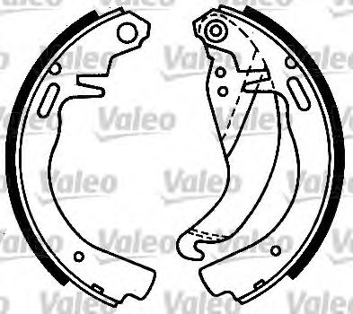 VALEO 562022 Тормозные колодоки для OPEL CORSA A (Опель Cорса а) VALEO 562022 Тормозные колодоки для OPEL CORSA A (Опель Cорса а)