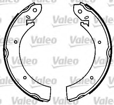 VALEO 554564 Тормозные колодоки для RENAULT MASTER I (Рено Мастэр и) VALEO 554564 Тормозные колодоки для RENAULT MASTER I (Рено Мастэр и)
