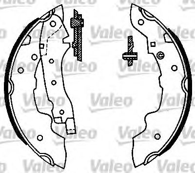 VALEO 562026 Тормозные колодоки для RENAULT LE CAR (Рено Лэ cар) VALEO 562026 Тормозные колодоки для RENAULT LE CAR (Рено Лэ cар)