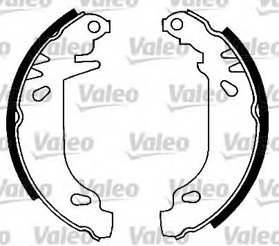 VALEO 553655 Тормозные колодоки для RENAULT ALLIANCE (Рено Аллианcэ) VALEO 553655 Тормозные колодоки для RENAULT ALLIANCE (Рено Аллианcэ)