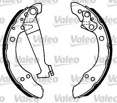 VALEO 553602 Тормозные колодоки для AUDI 100 (Ауди 100) VALEO 553602 Тормозные колодоки для AUDI 100 (Ауди 100)