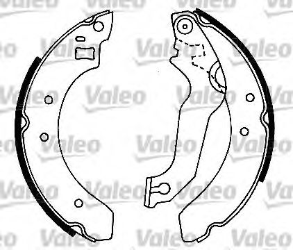 VALEO 553628 Тормозные колодоки для FORD ORION II (Форд Орион 2) VALEO 553628 Тормозные колодоки для FORD ORION II (Форд Орион 2)