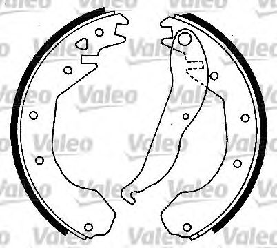 VALEO 562058 Тормозные колодоки для OPEL ASCONA B (Опель Асcона б) VALEO 562058 Тормозные колодоки для OPEL ASCONA B (Опель Асcона б)
