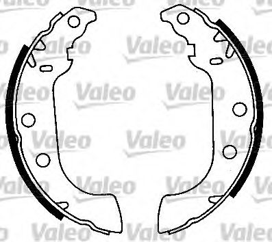 VALEO 553673 Тормозные колодоки для PEUGEOT 405 II (Пежо 405 2) VALEO 553673 Тормозные колодоки для PEUGEOT 405 II (Пежо 405 2)