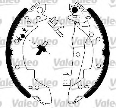 VALEO 553633 Тормозные колодоки для BMW 3 (Бмв 3) VALEO 553633 Тормозные колодоки для BMW 3 (Бмв 3)