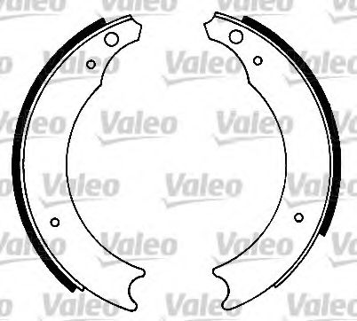 VALEO 553013 Тормозные колодоки для RENAULT LE CAR (Рено Лэ cар) VALEO 553013 Тормозные колодоки для RENAULT LE CAR (Рено Лэ cар)