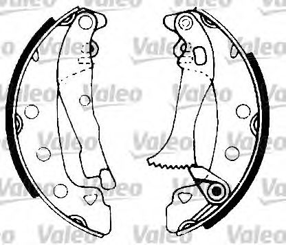 VALEO 562107 Тормозные колодоки для FIAT SUPERBRAVO (Фиат Супербраvо) VALEO 562107 Тормозные колодоки для FIAT SUPERBRAVO (Фиат Супербраvо)