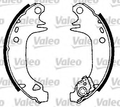 VALEO 553699 Тормозные колодоки для PEUGEOT 309 (Пежо 309) VALEO 553699 Тормозные колодоки для PEUGEOT 309 (Пежо 309)