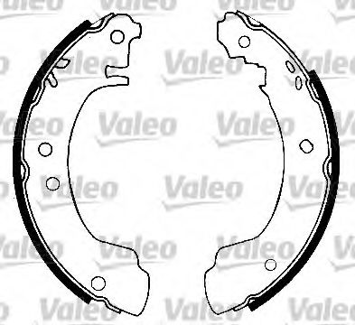VALEO 553688 Тормозные колодоки для NISSAN PRIMERA (Ниссан Примера) VALEO 553688 Тормозные колодоки для NISSAN PRIMERA (Ниссан Примера)