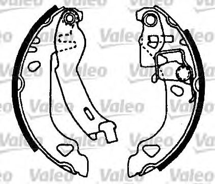 VALEO 553816 Тормозные колодоки для FIAT (Фиат) VALEO 553816 Тормозные колодоки для FIAT (Фиат)