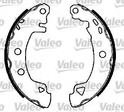 VALEO 553817 Тормозные колодоки для ALFA ROMEO 145 (Альфа ромео 145) VALEO 553817 Тормозные колодоки для ALFA ROMEO 145 (Альфа ромео 145)