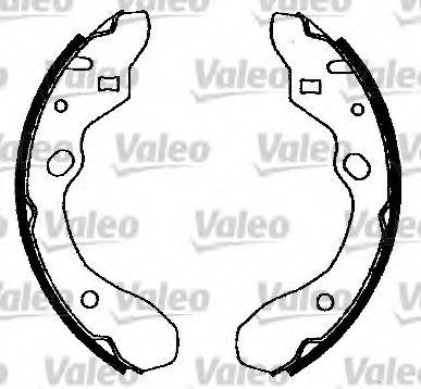 VALEO 562596 Тормозные колодоки для MAZDA 323 F V (Мазда 323 ф5) VALEO 562596 Тормозные колодоки для MAZDA 323 F V (Мазда 323 ф5)