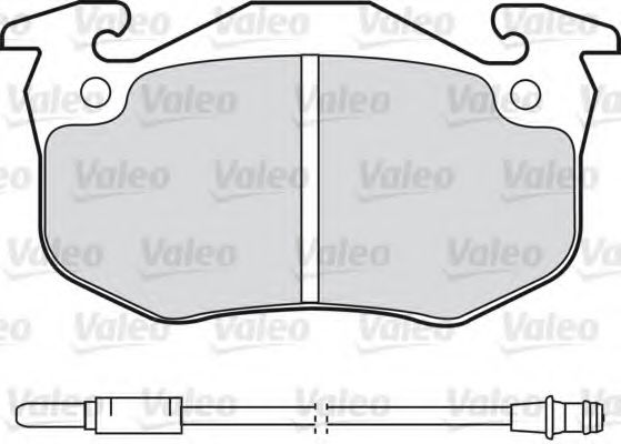 VALEO 598080 Тормозные колодки для RENAULT SUPER 5 (Рено Супэр 5) VALEO 598080 Тормозные колодки для RENAULT SUPER 5 (Рено Супэр 5)