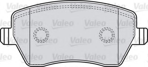 VALEO 598641 Тормозные колодки для RENAULT KANGOO / GRAND KANGOO (Рено Кангу / гранд кангу) VALEO 598641 Тормозные колодки для RENAULT KANGOO / GRAND KANGOO (Рено Кангу / гранд кангу)