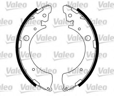 VALEO 562994 Тормозные колодоки для HONDA ACCORD II (Хонда Аccорд 2) VALEO 562994 Тормозные колодоки для HONDA ACCORD II (Хонда Аccорд 2)