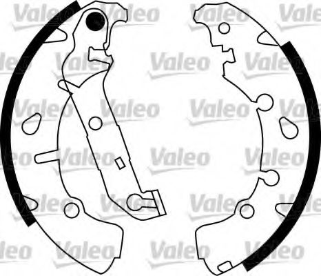 VALEO 553904 Тормозные колодоки для FORD FUSION (Форд Фьюжн) VALEO 553904 Тормозные колодоки для FORD FUSION (Форд Фьюжн)