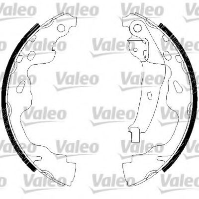 VALEO 554760 Тормозные колодоки для TOYOTA ECHO (Тойота/тоета Эчо) VALEO 554760 Тормозные колодоки для TOYOTA ECHO (Тойота/тоета Эчо)