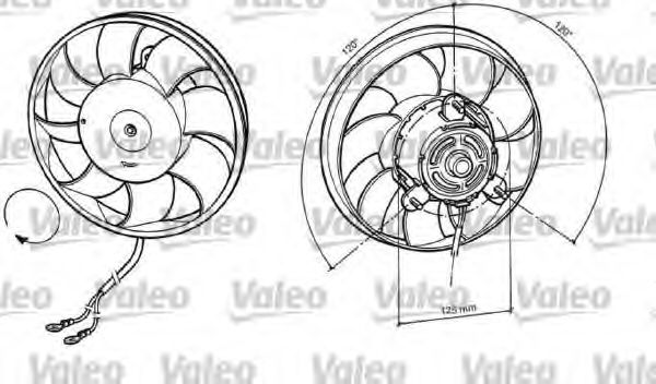 VALEO 696037 Вентилятор, охлаждение двигателя для AUDI 90 (Ауди 90) VALEO 696037 Вентилятор, охлаждение двигателя для AUDI 90 (Ауди 90)