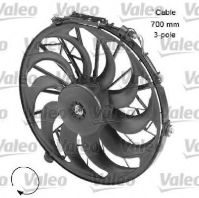 VALEO 696058 Вентилятор, охлаждение двигателя для BMW 7 (Бмв 7) VALEO 696058 Вентилятор, охлаждение двигателя для BMW 7 (Бмв 7)
