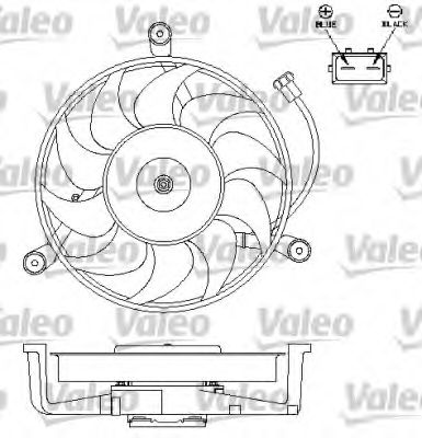 VALEO 696179 Вентилятор, охлаждение двигателя для VOLKSWAGEN T4 MULTIVAN (Фольксваген Т4 мултиvан) VALEO 696179 Вентилятор, охлаждение двигателя для VOLKSWAGEN T4 MULTIVAN (Фольксваген Т4 мултиvан)