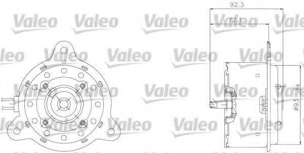 VALEO 698301 Электродвигатель, вентилятор радиатора для PEUGEOT 309 II (Пежо 309 2) VALEO 698301 Электродвигатель, вентилятор радиатора для PEUGEOT 309 II (Пежо 309 2)