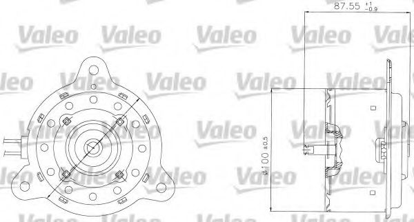 VALEO 698305 Электродвигатель, вентилятор радиатора для PEUGEOT 309 II (Пежо 309 2) VALEO 698305 Электродвигатель, вентилятор радиатора для PEUGEOT 309 II (Пежо 309 2)