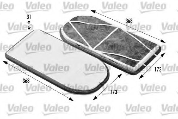VALEO 698470 Фильтр, воздух во внутренном пространстве для BMW 7 (Бмв 7) VALEO 698470 Фильтр, воздух во внутренном пространстве для BMW 7 (Бмв 7)