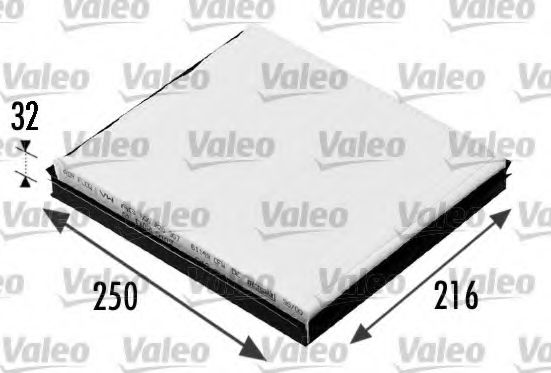 VALEO 698685 Фильтр, воздух во внутренном пространстве для VOLKSWAGEN (Фольксваген) VALEO 698685 Фильтр, воздух во внутренном пространстве для VOLKSWAGEN (Фольксваген)