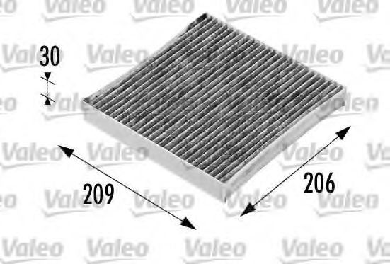 VALEO 698715 Фильтр, воздух во внутренном пространстве для RENAULT (Рено) VALEO 698715 Фильтр, воздух во внутренном пространстве для RENAULT (Рено)