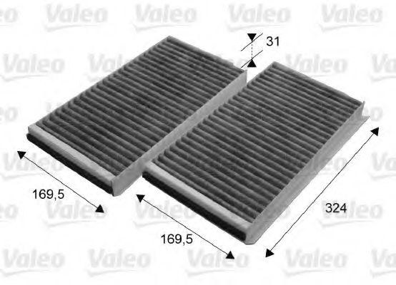 VALEO 698864 Фильтр, воздух во внутренном пространстве для BMW (Бмв) VALEO 698864 Фильтр, воздух во внутренном пространстве для BMW (Бмв)